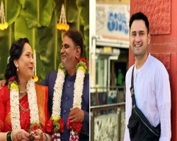 মায়ের দ্বিতীয়বার বিয়ে দিলেন অভিনেতা
